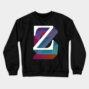 Letter Z Crewneck Sweatshirt